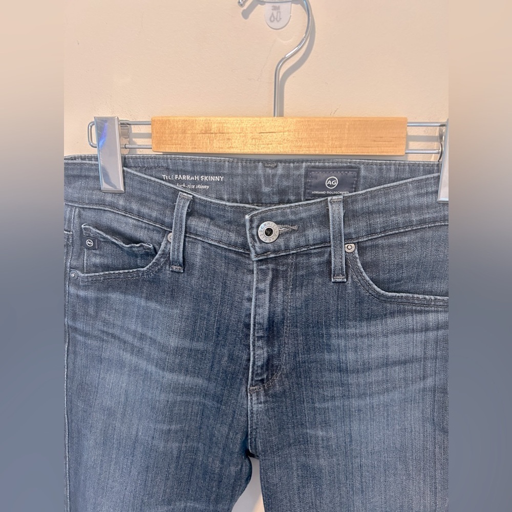 AG • Adriano Goldschmied FARRAH High-Rise Skinny ~ size 24 - Picture 4 of 6